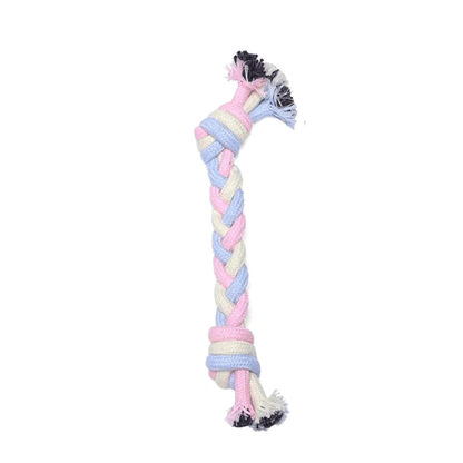 Corde 4 de notre lot de cordes à mâcher pour chien - édition guimauve