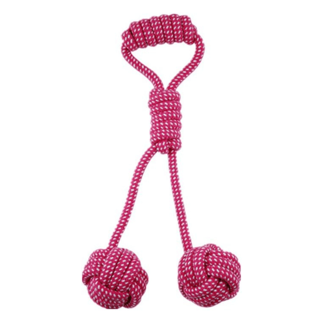 5eme corde rose à mâcher pour chien