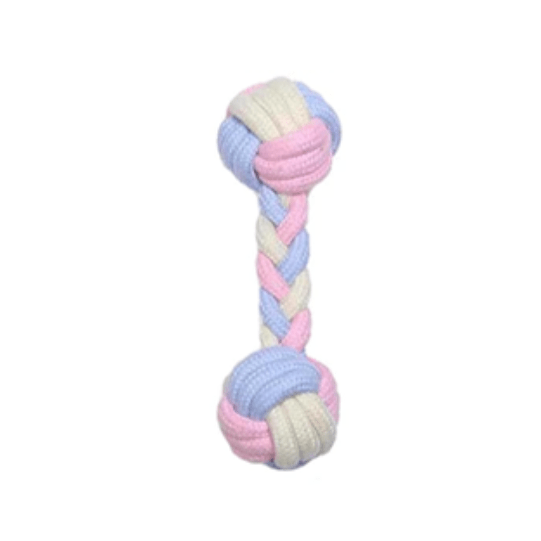 Corde 6 de notre lot de cordes à mâcher pour chien - édition guimauve