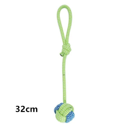 3ème corde verte à mâcher pour chien