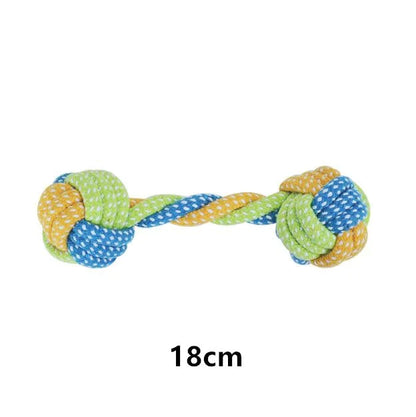 4ème corde verte à mâcher pour chien