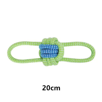 5ème corde verte à mâcher pour chien