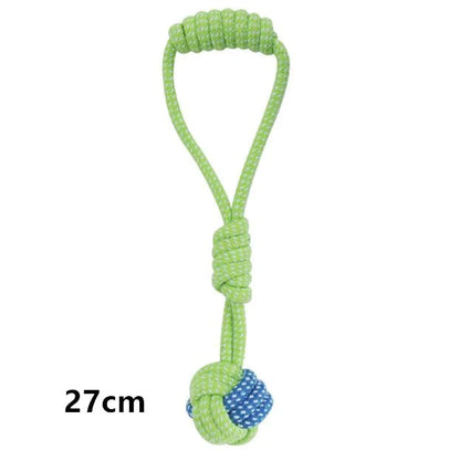 6ème corde verte à mâcher pour chien