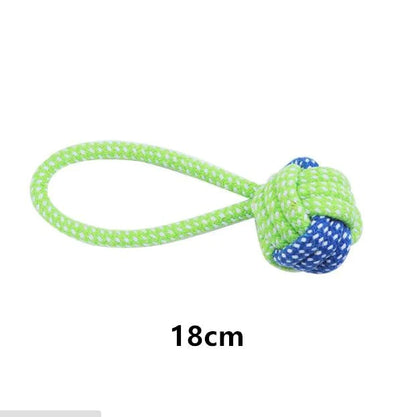 7ème corde verte à mâcher pour chien