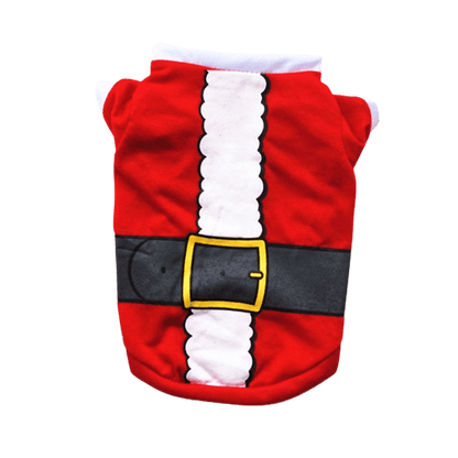 T-shirt de Noël pour chien - Costume Père Noël
