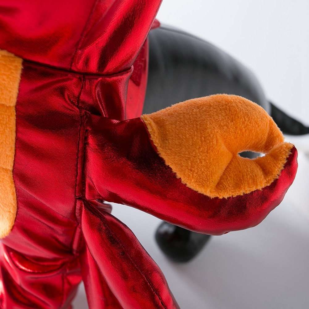 Détails de notre déguisement de crabe pour chat et chien