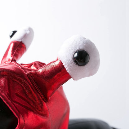 Détails de notre déguisement de crabe pour chat et chien