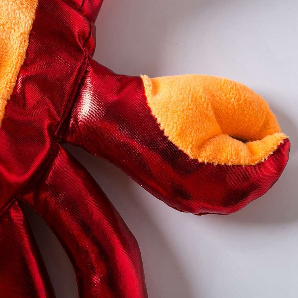 Détails de notre déguisement de crabe pour chat et chien