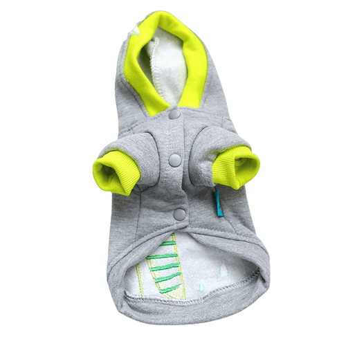 Pull à capuche crocodile pour chien