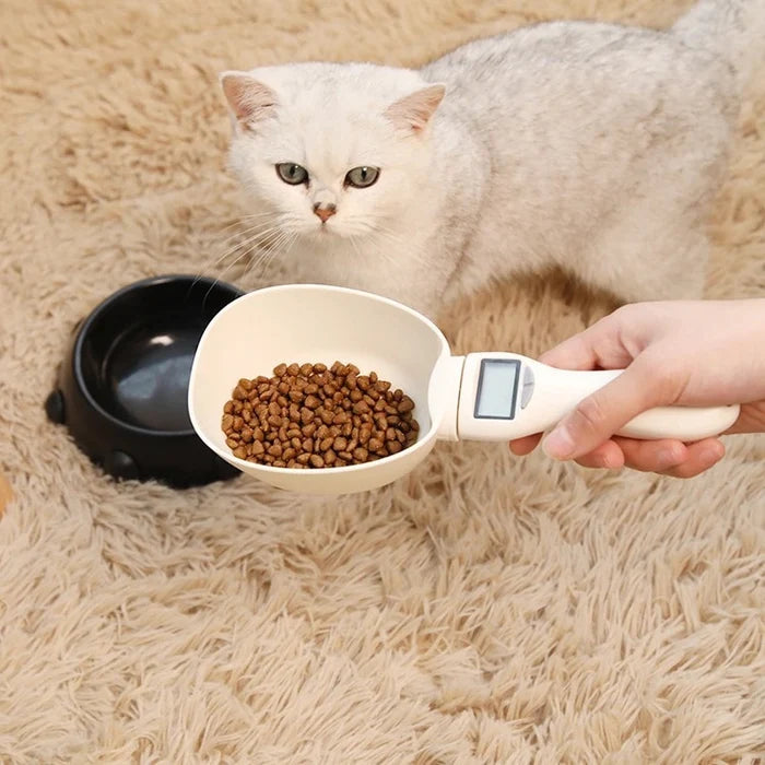 Cuillère balance électronique pour croquettes
