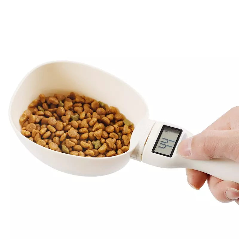 Cuillère balance électronique pour croquettes