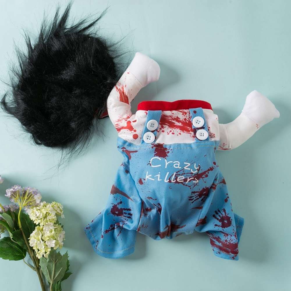 Déguisement de Chucky pour chat et chien