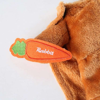 Détails de notre déguisement lapin pour chat et chien