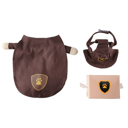 Déguisement pour chat et chien - Livreur de colis