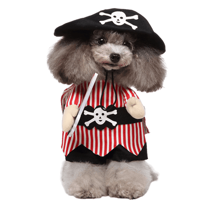 Déguisement pour chat et chien - Pirates