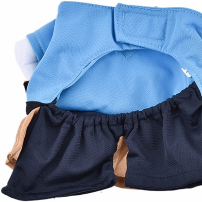 Details de notre déguisement de samouraï pour chat et chien