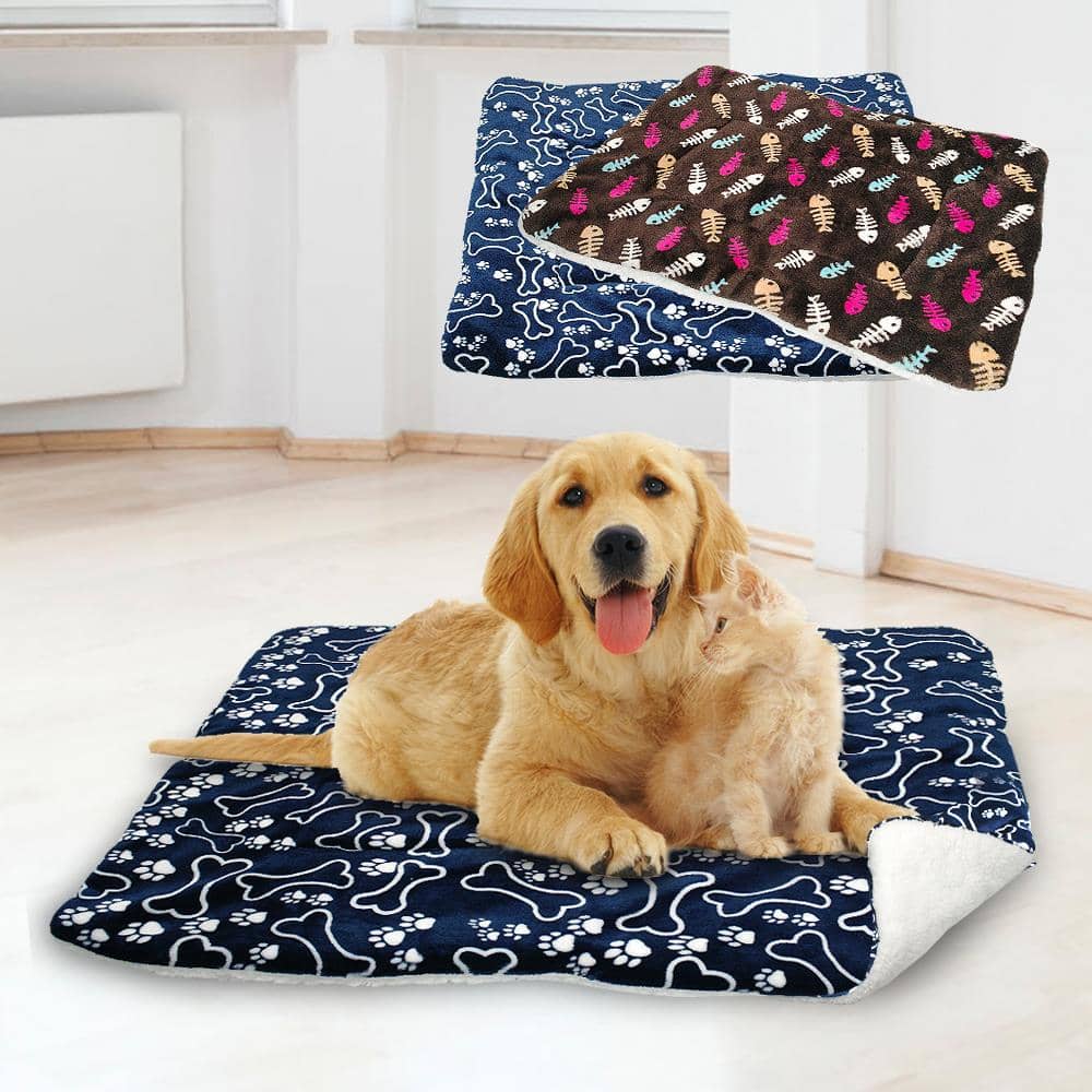 Chien et chat sur notre couverture en polymère