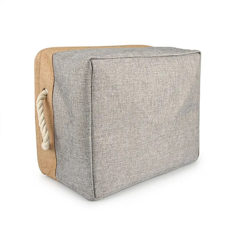 Dessous de notre panier de rangement personnalisé pour animaux