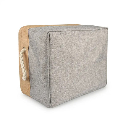 Dessous de notre panier de rangement personnalisé pour animaux