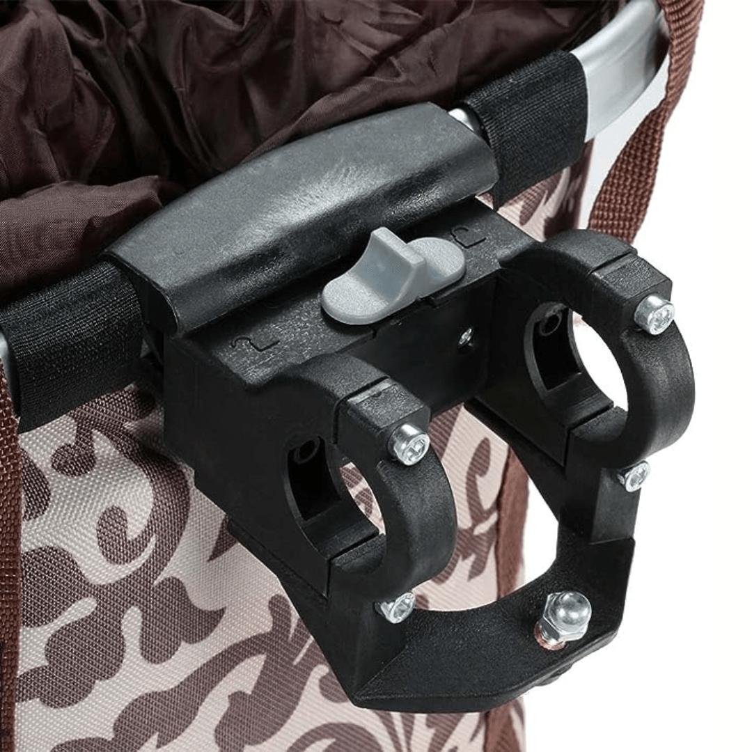 Détails de notre panier vélo pour chien