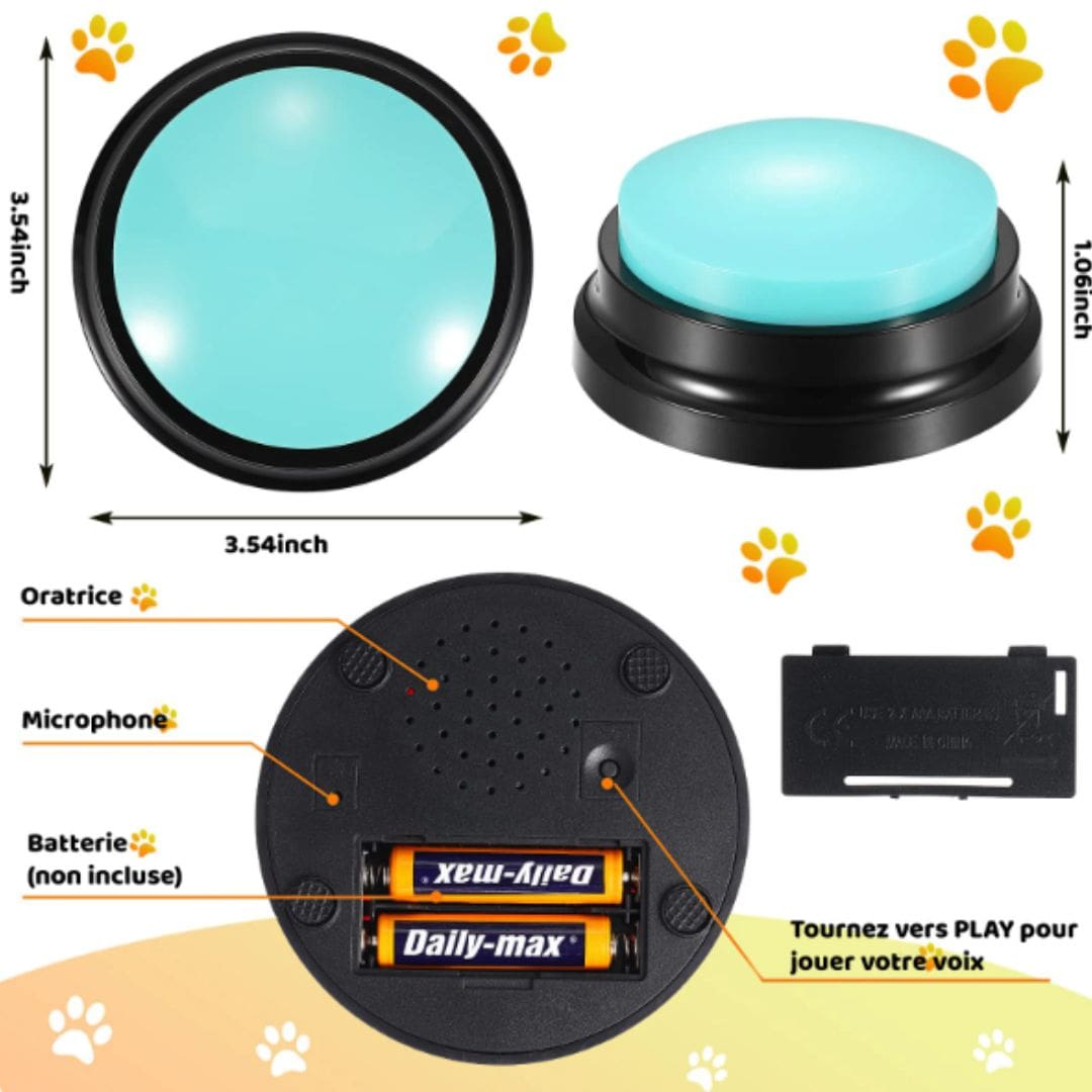 Détails de nos buzzers pour chien