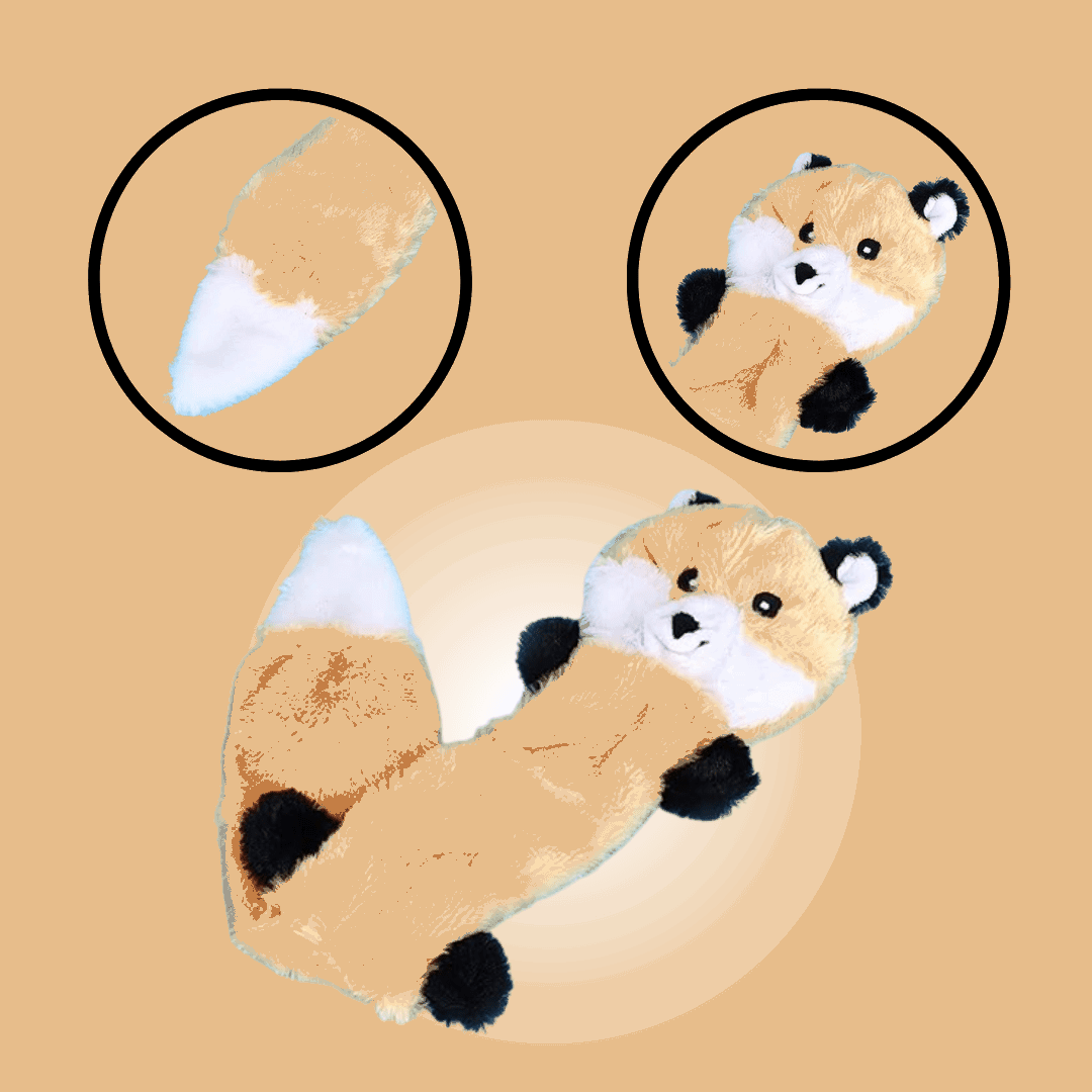 Détails de notre doudou long pour chien