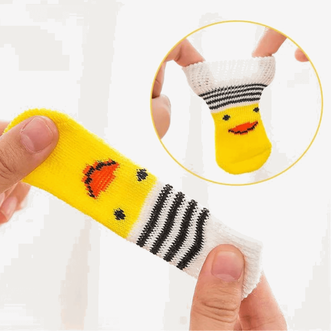 Détails de nos chaussettes pour chien