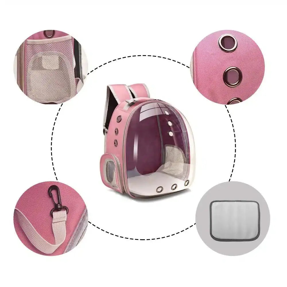 Détails du Sac à dos de transport pour chien et chat