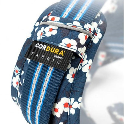 Détails de notre harnais anti traction pour chien - Edition Floral