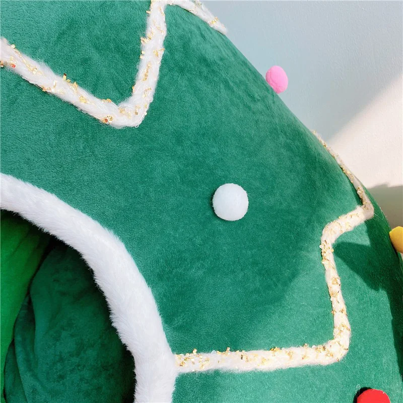 Détails de notre couchage lit sapin de Noël pour chat