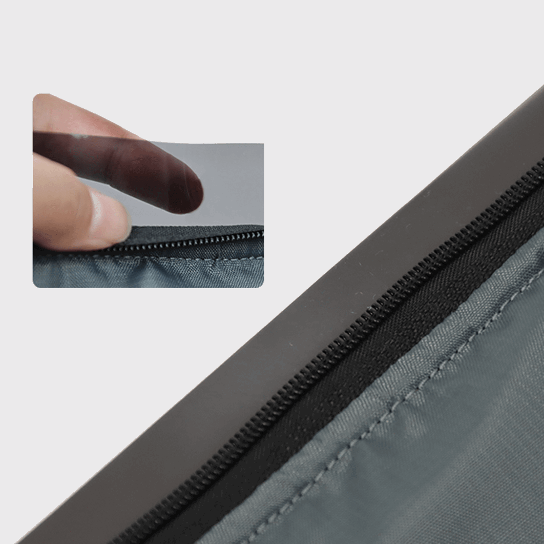 Fermeture éclair de la veste imperméable pour chien