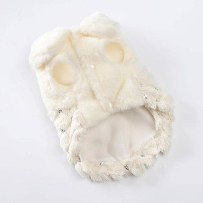 Devant du pull avec nœud papillon pour animaux