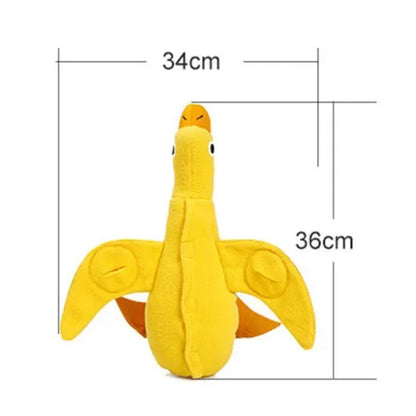 Dimensions du jouet de fouille pour chien en forme de canard