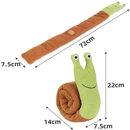 Dimensions de notre jouet de fouille pour chien