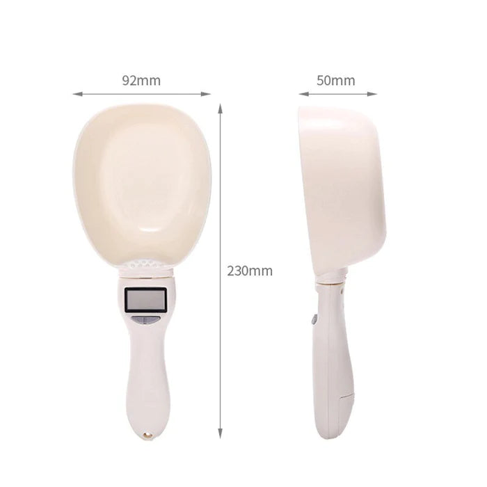 Dimensions cuillère balance électronique pour croquettes