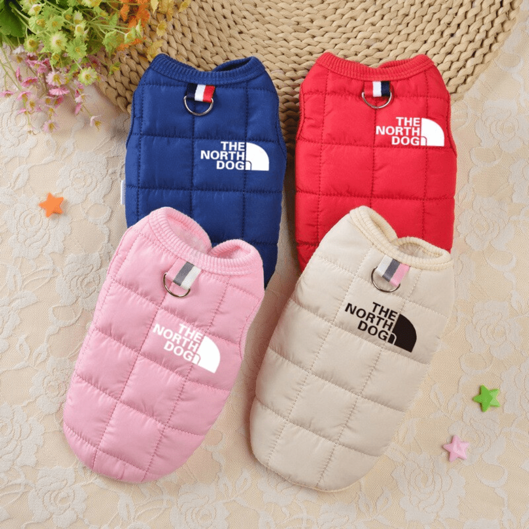 Gamme de doudoune pour chien