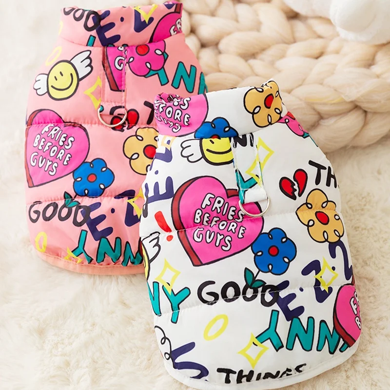 Doudounes imprimées pour chien