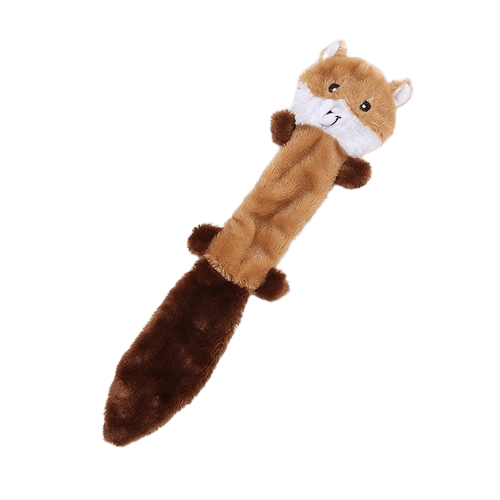 Doudou écureuil pour chien