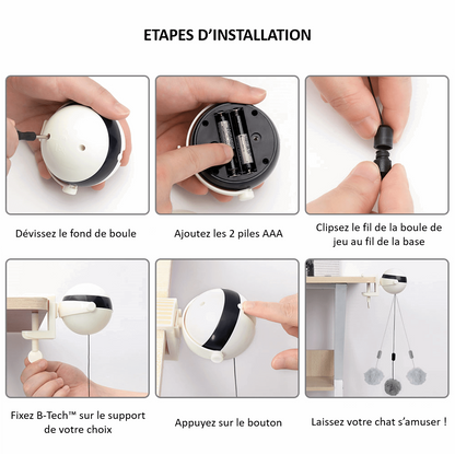 Etapes d'installation de B-Tech™