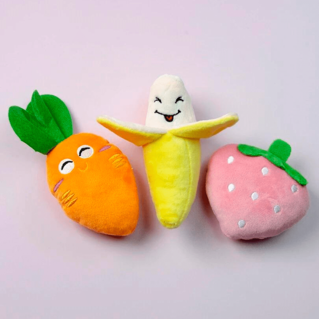 Lot de peluche pour chien