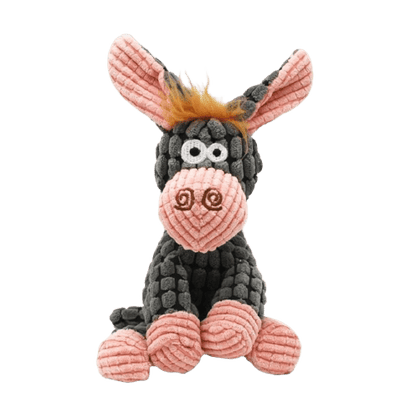 peluche pour chien en forme d'âne