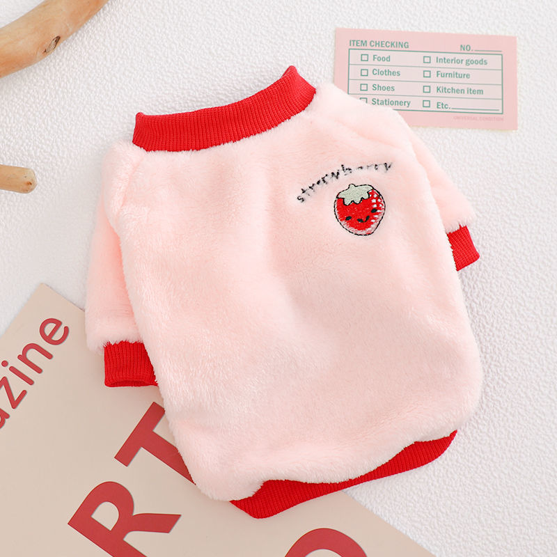 Pull pour chien - Fraise