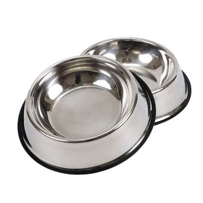Gamelle en acier inoxydable pour animaux