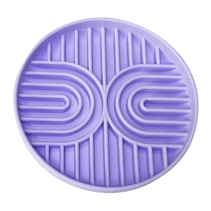 gamelle anti-glouton en silicone couleur violet