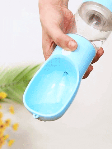 Gourde portable 3-en-1 pour chien et chat