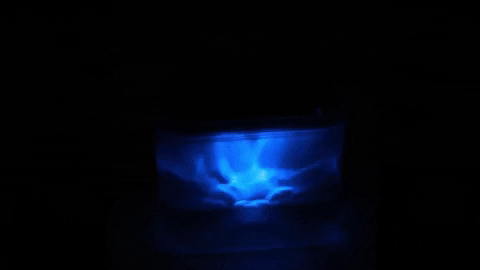Système LED de la fontaine à eau ronde ou carré