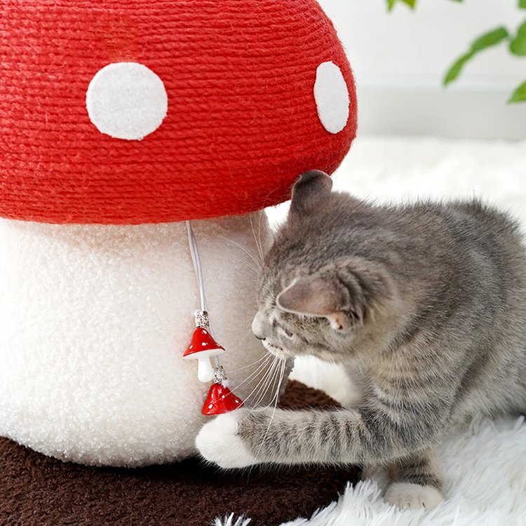 Griffoir champignon pour chat