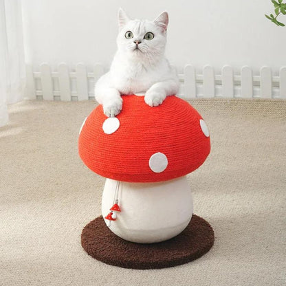 Griffoir champignon pour chat