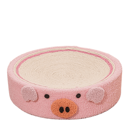 Griffoir pour chat en forme de cochon