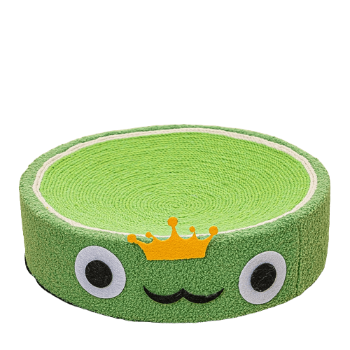 Griffoir pour chat en forme de grenouille